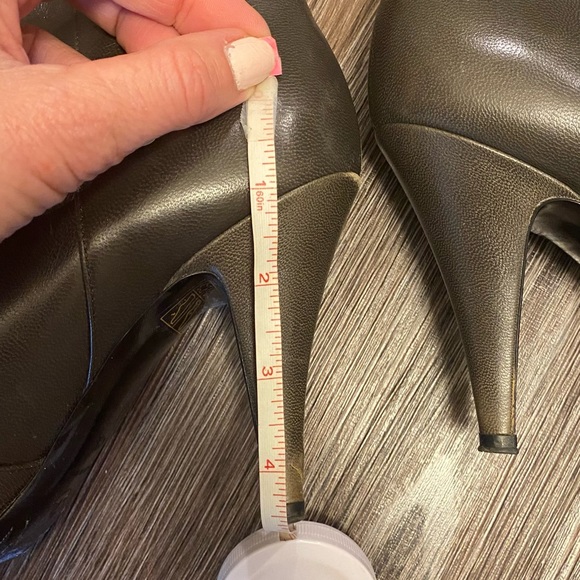 These Authentic Chanel booties are so gorgeous. The gray and black make them 😍 - Picture 8 of 11